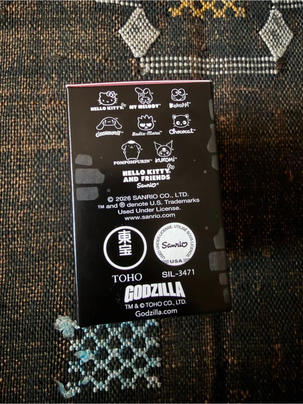 Hello Kitty and Friends X Godzilla Chococat as SpaceGodzilla